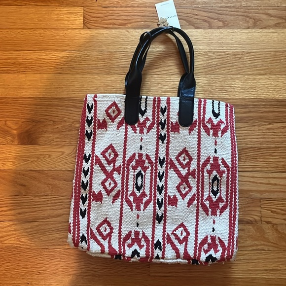 Lucky Brand tribal print tote bag - Picture 2 of 6